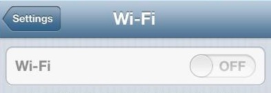 Включить и отключить Wi-Fi на iPhone