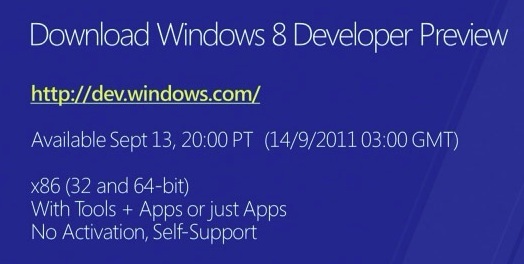 Предварительный просмотр Windows 8